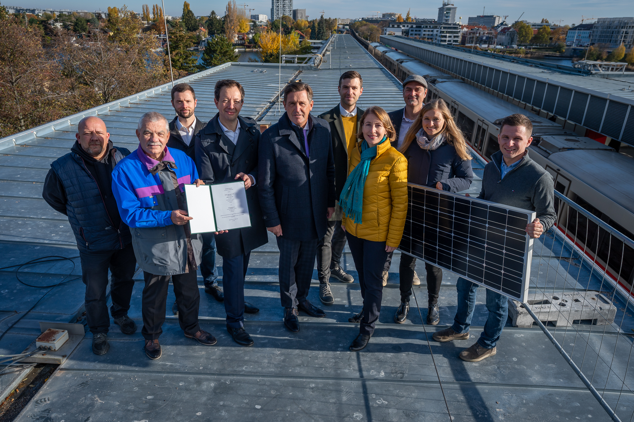 Archivmeldung: Greener Linien und Wien Energie zünden Sonnenkraft-Turbo -  Presse-Service