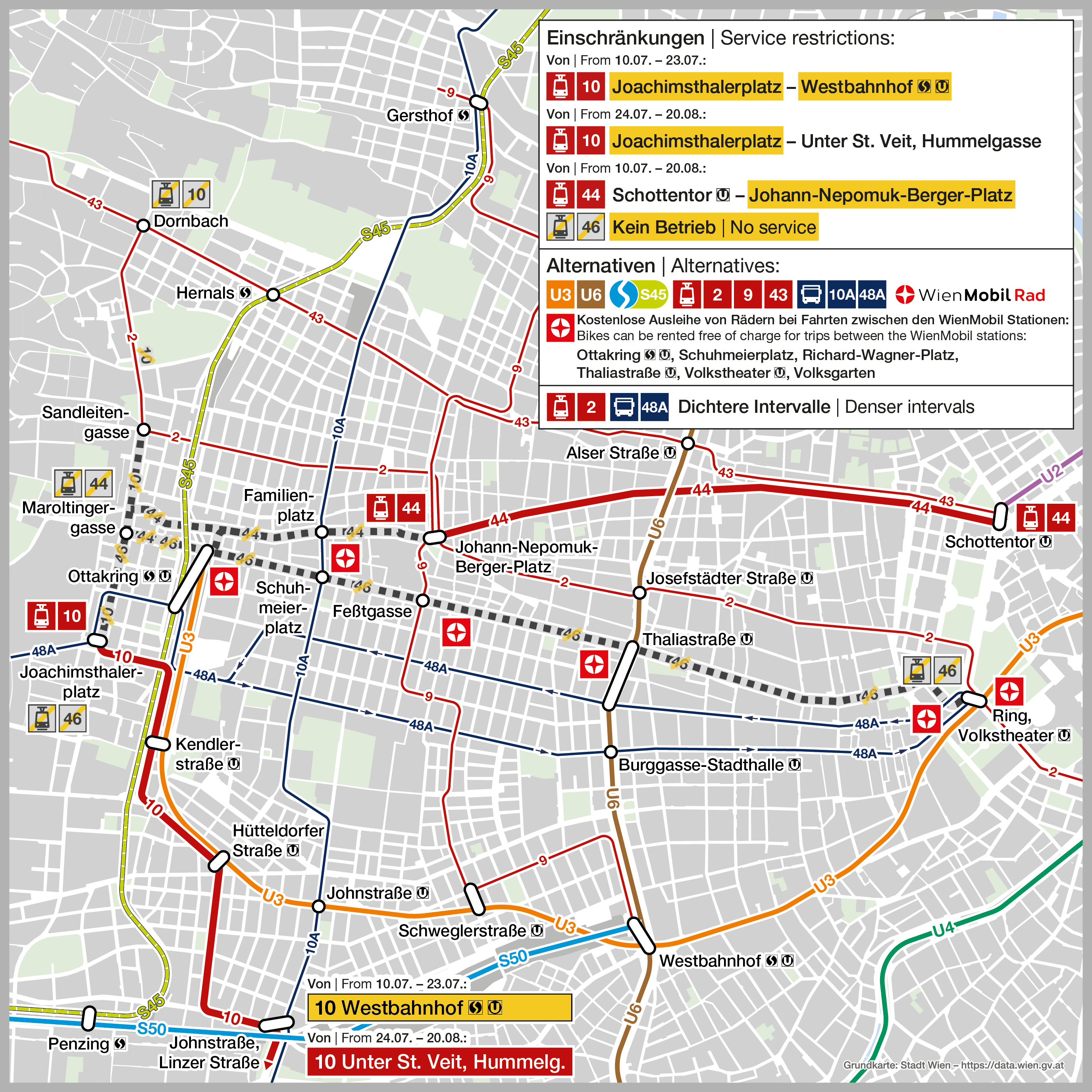 Wiener Linien: Umfassende Modernisierungen In Den Sommerferien Bei ...