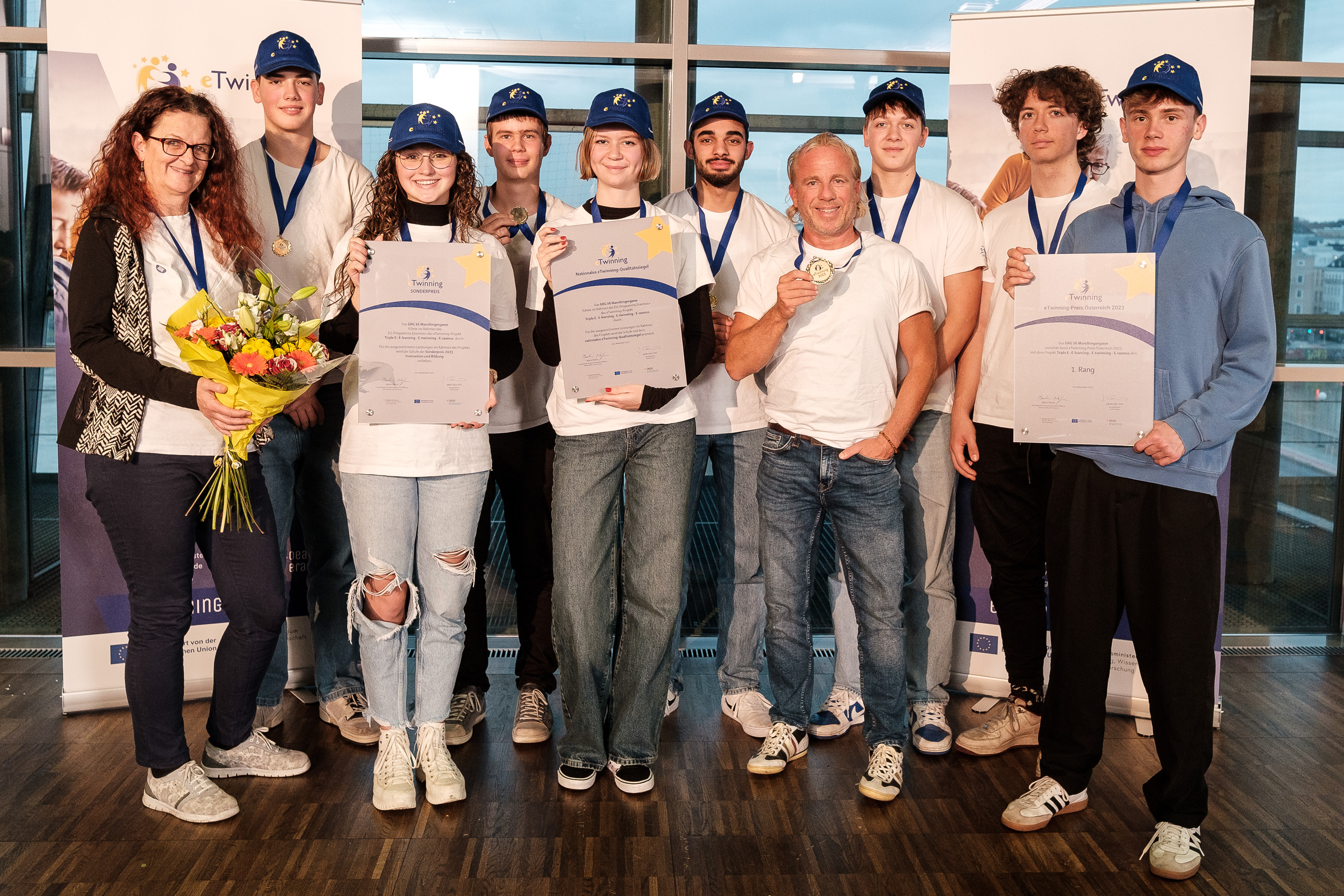 . 1 premio per l'educatore viennese e il GRG Maroltingergasse .