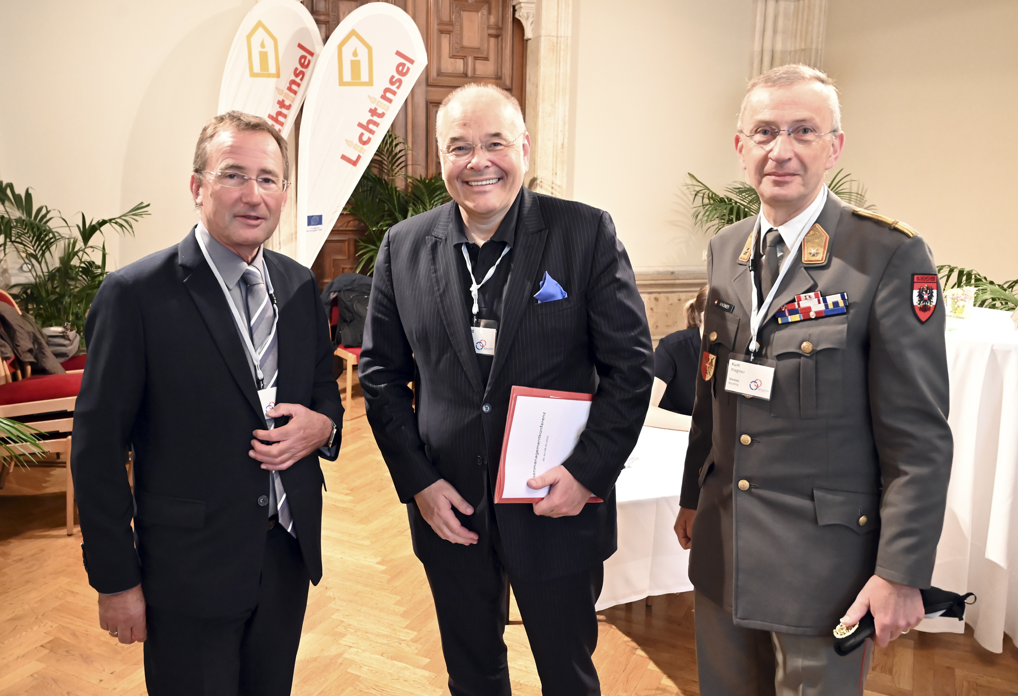 . Conferenza internazionale sulla gestione delle crisi a Vienna .