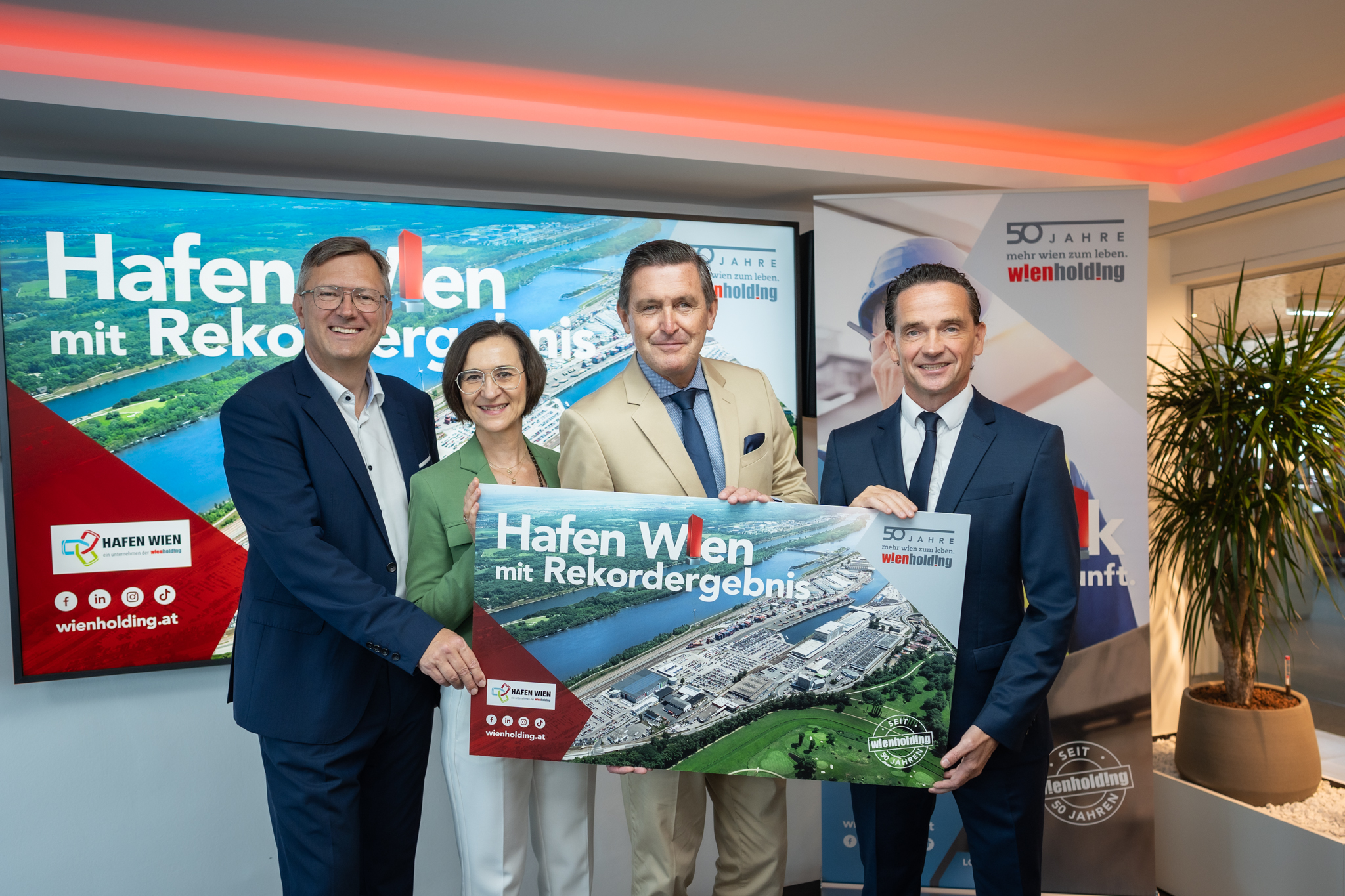 . Hafen Vienna con un risultato record nel 2023 .