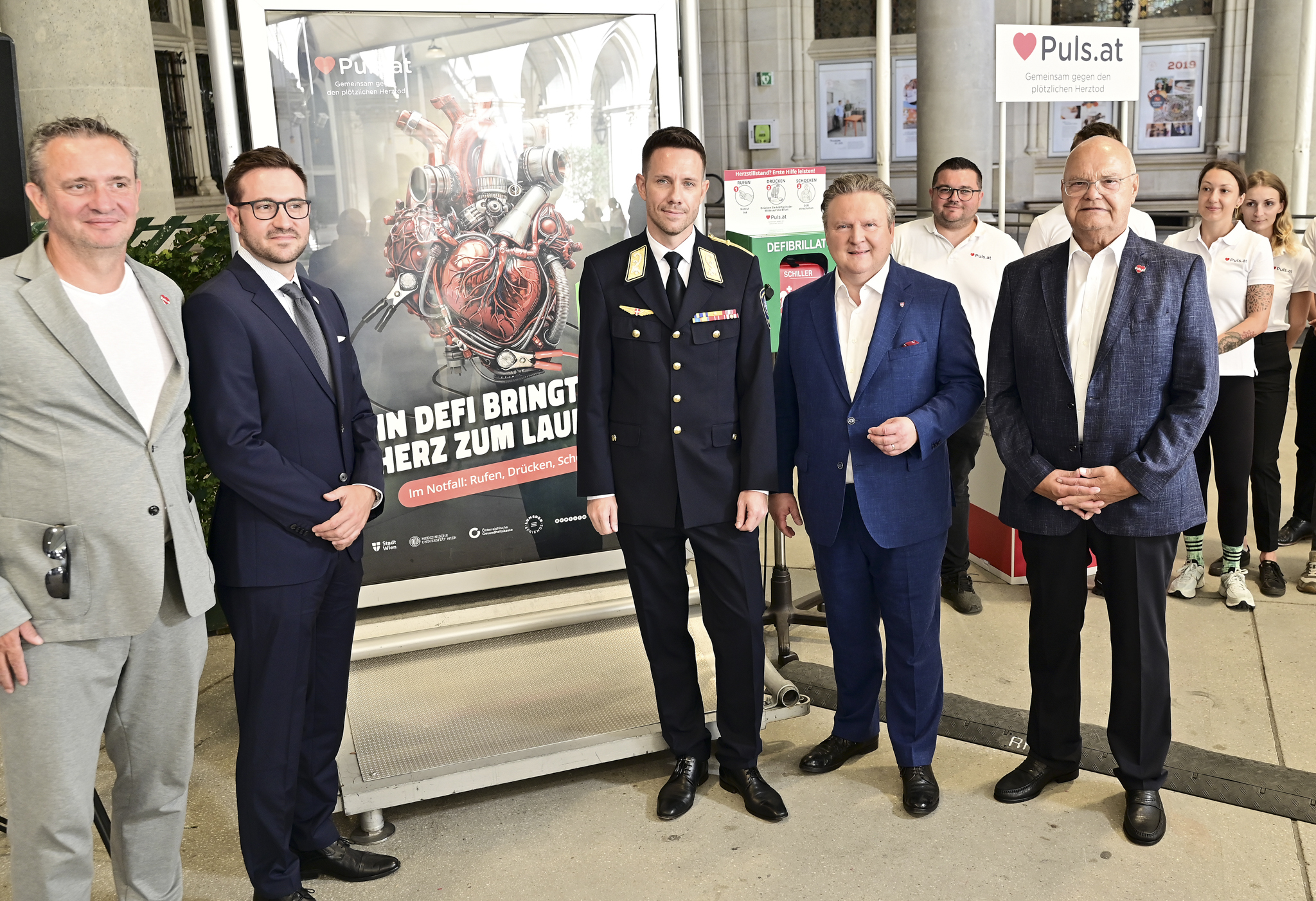 . City of Vienna e Association Pulse A Defi porta il cuore alla corsa .