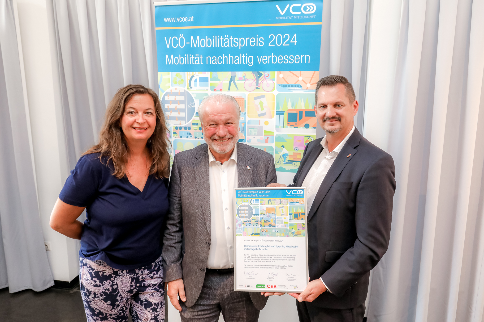 . Vcoe mobilitaets premio vienna fuer bicibus ernals .