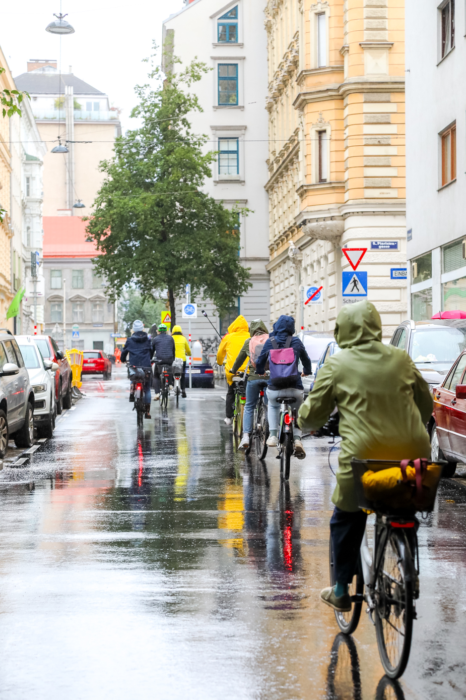 . Sima Fabisch 1 2 km clima lungo l'asse della bicicletta di Josefstadt da oggi .