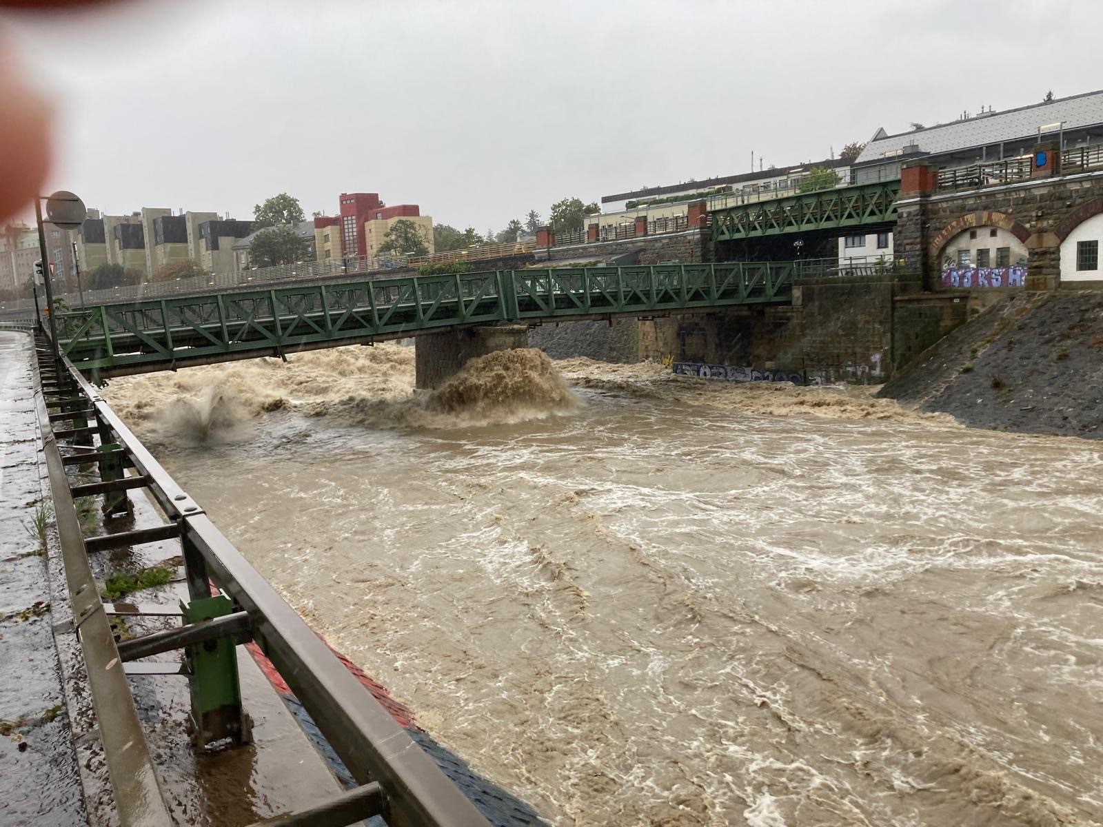 . I dati di Vienna Gewaesser mostrano un diluvio di 1000 anni sul fiume Vienna .