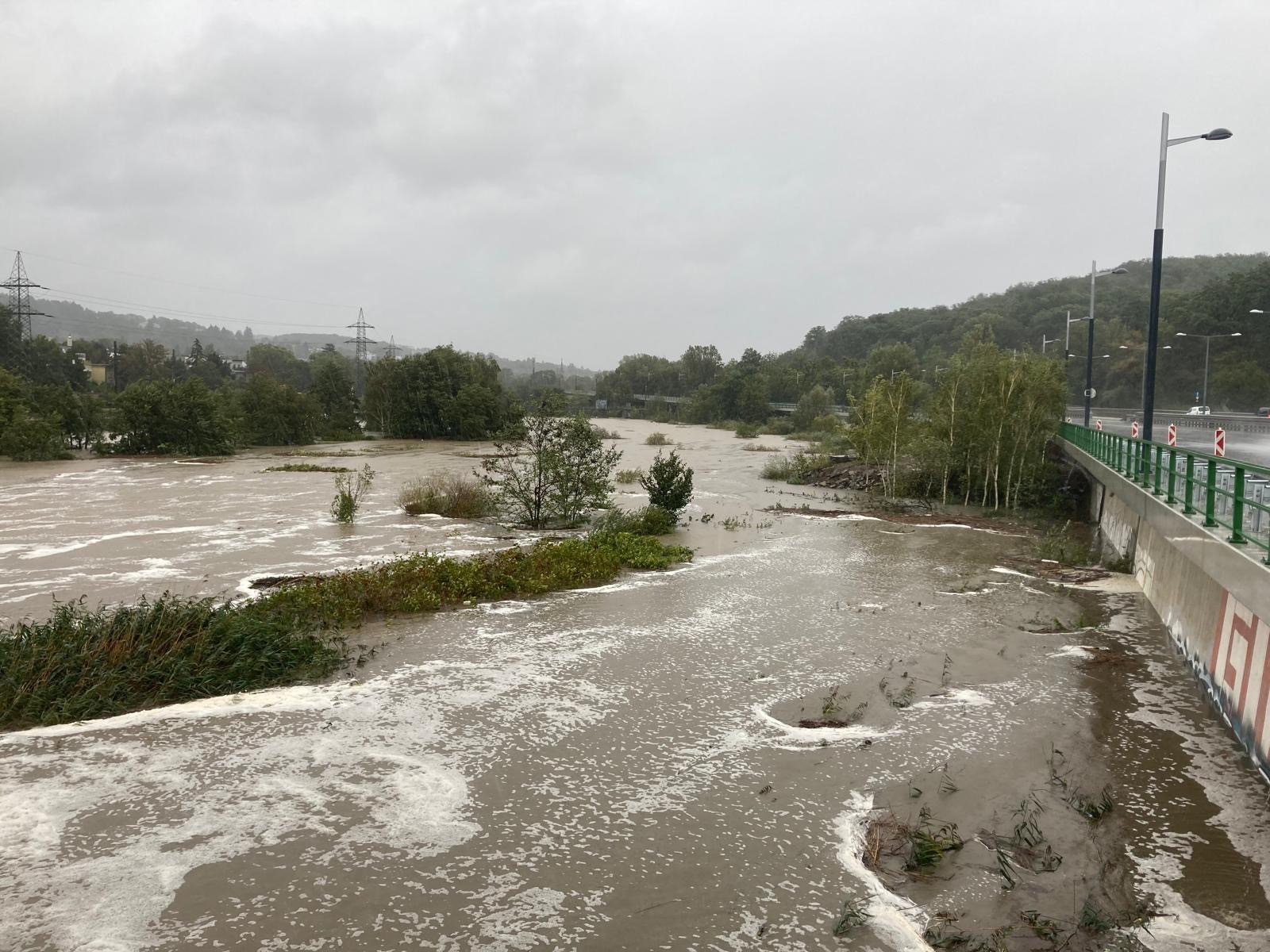 . I dati di Vienna Gewaesser mostrano un diluvio di 1000 anni sul fiume Vienna .