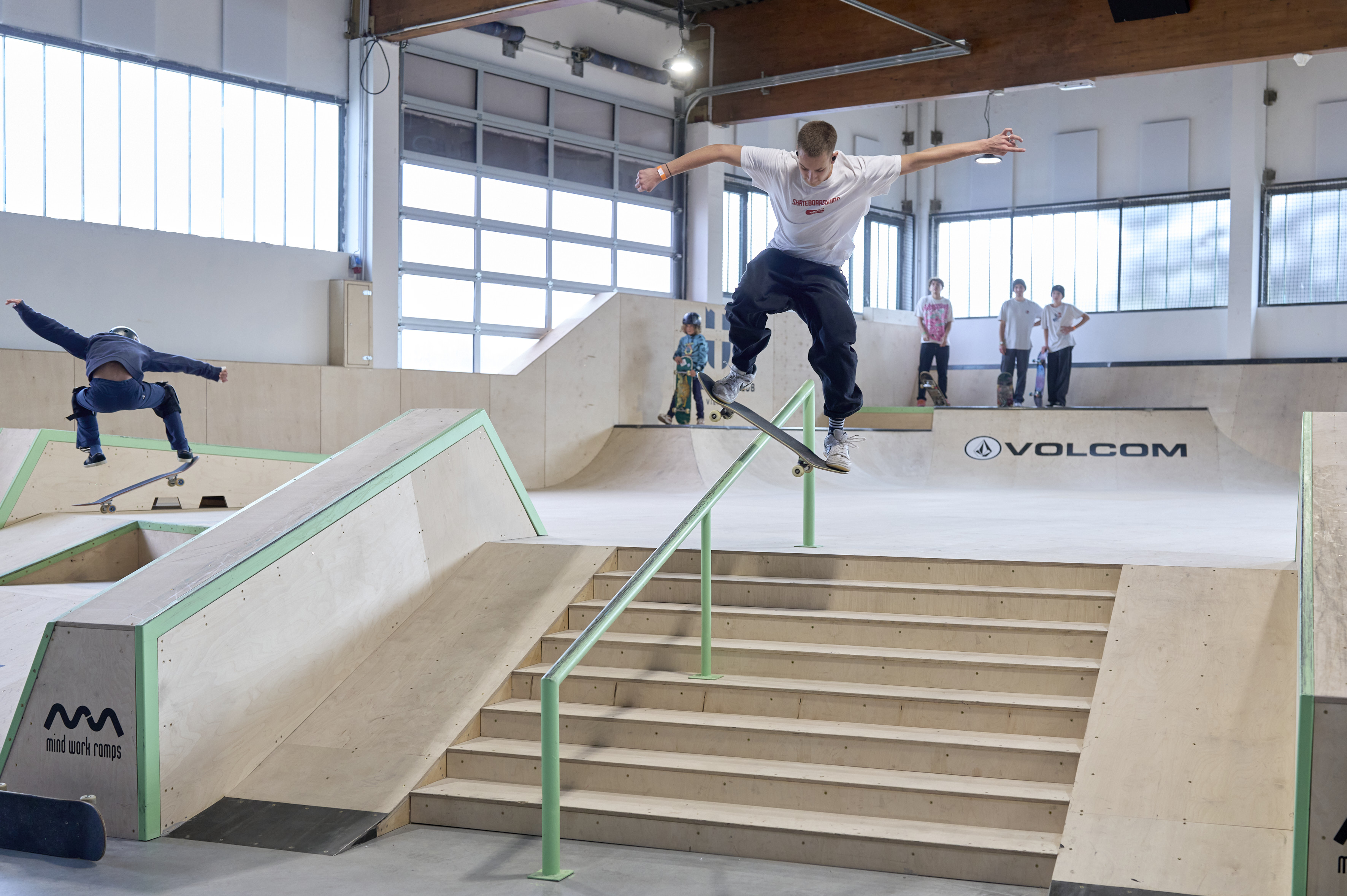 . Restituisci la nuova skate Hall di Vienna ha aperto i tuoi obiettivi in ​​Floridsdorf .