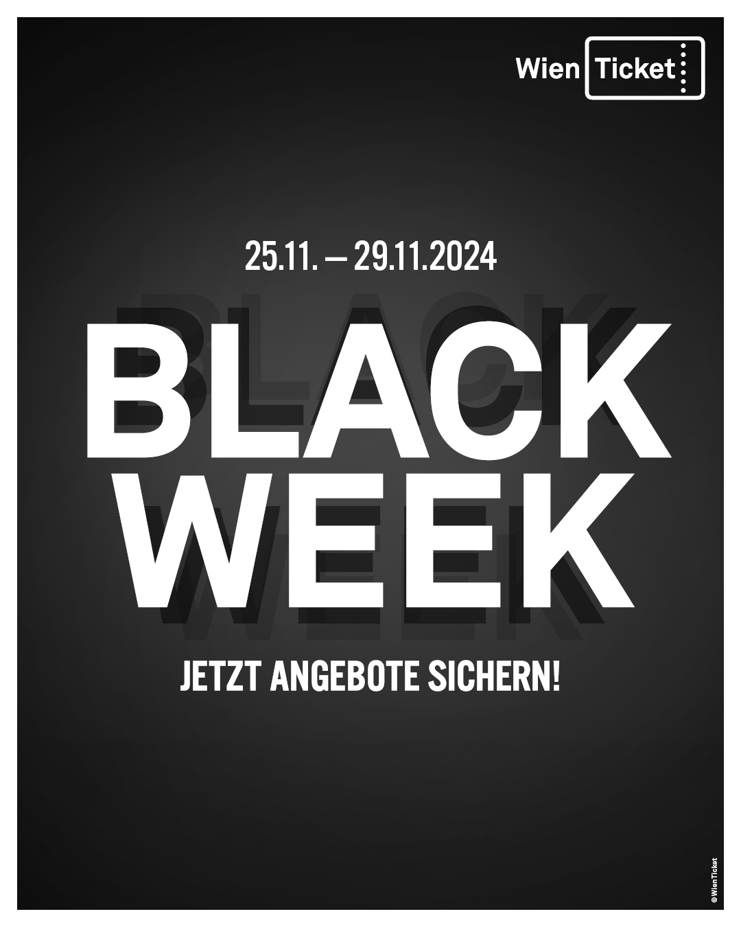 . Promozione BLACK WEEK su Vienna Ticket .