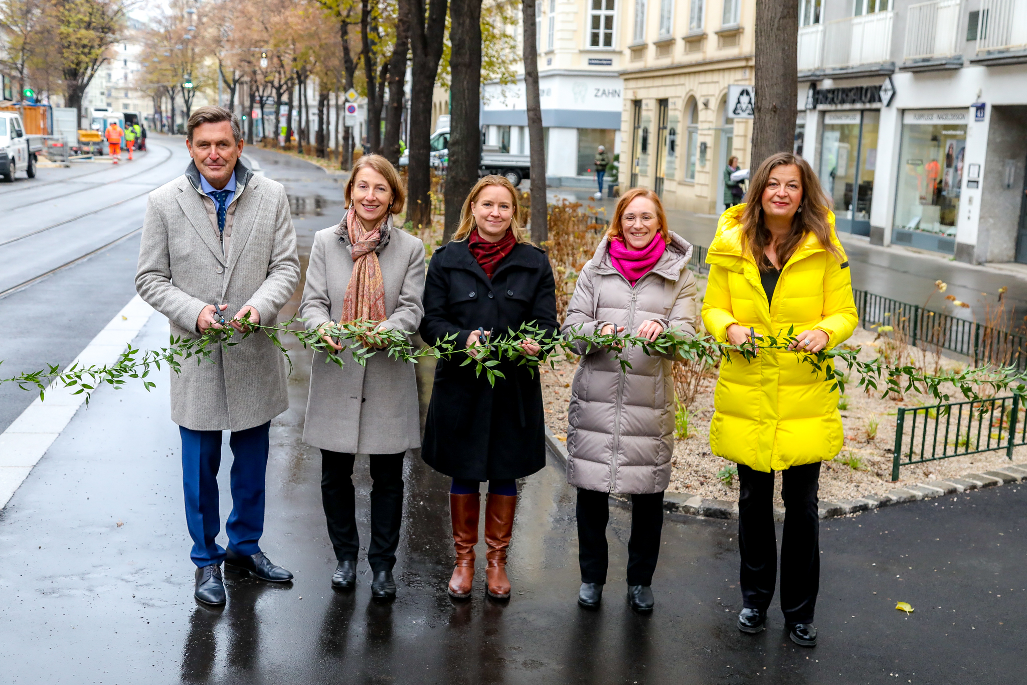 . Apertura della Wiedner Hauptstrasse .