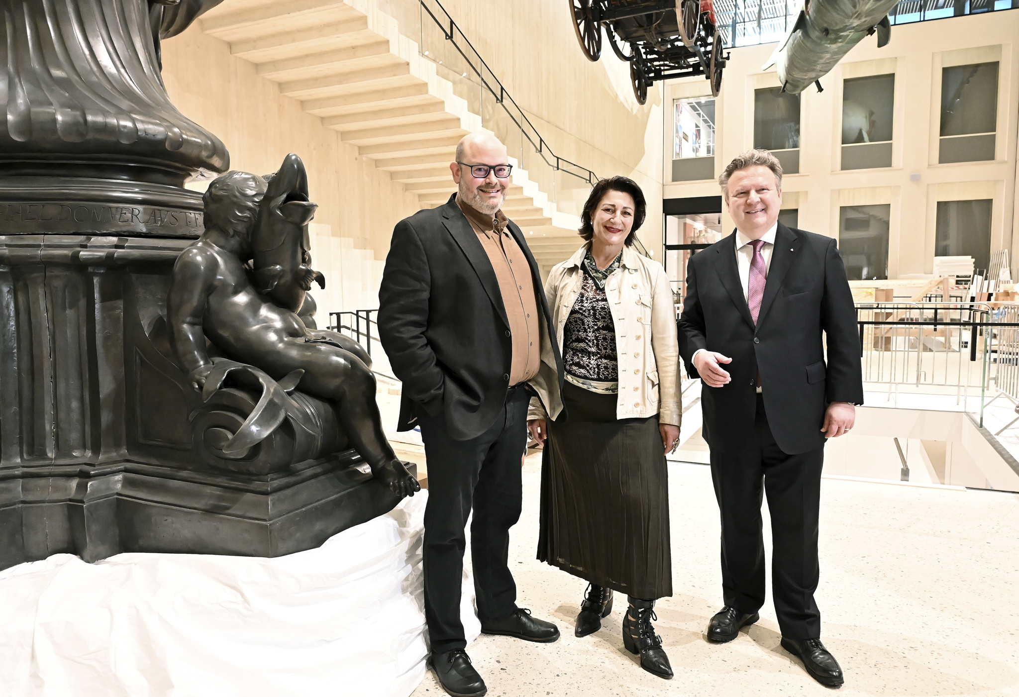 . Vienna Mayor e consigliere comunale culturale Congratulazioni per il primo anno di Wien Museum di successo .